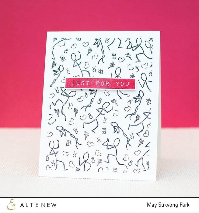 Altenew Clear Stamps Z - Figure Effects Stamp Set