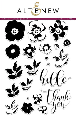 Photocentric Clear Stamps Flower Arrangement Stamp Set