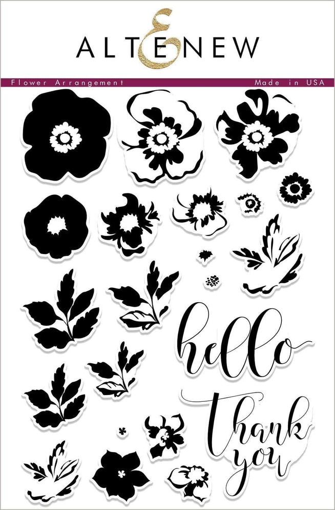Photocentric Clear Stamps Flower Arrangement Stamp Set