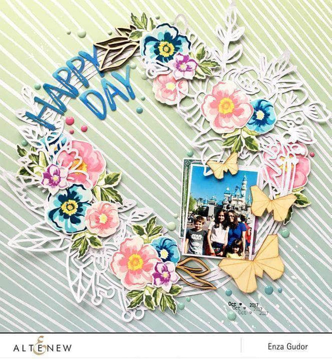Photocentric Clear Stamps Flower Arrangement Stamp Set