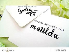 Photocentric Clear Stamps From The Desk Of Stamp Set