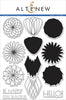 Photocentric Clear Stamps Z - Geometric Flowers Stamp Set
