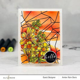 Photocentric Clear Stamps Z - Geometric Landscape Stamp Set