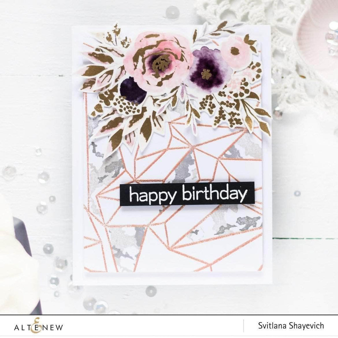 Photocentric Clear Stamps Z - Geometric Landscape Stamp Set