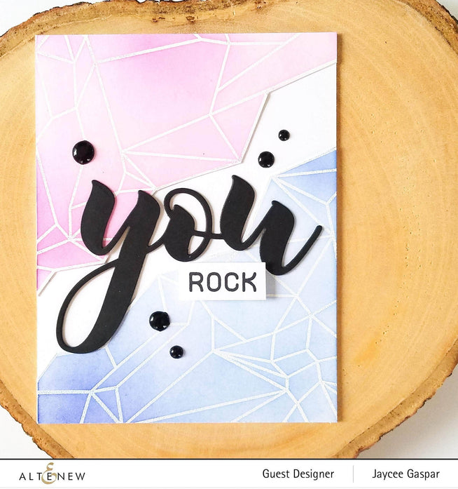 Photocentric Clear Stamps Z - Geometric Landscape Stamp Set