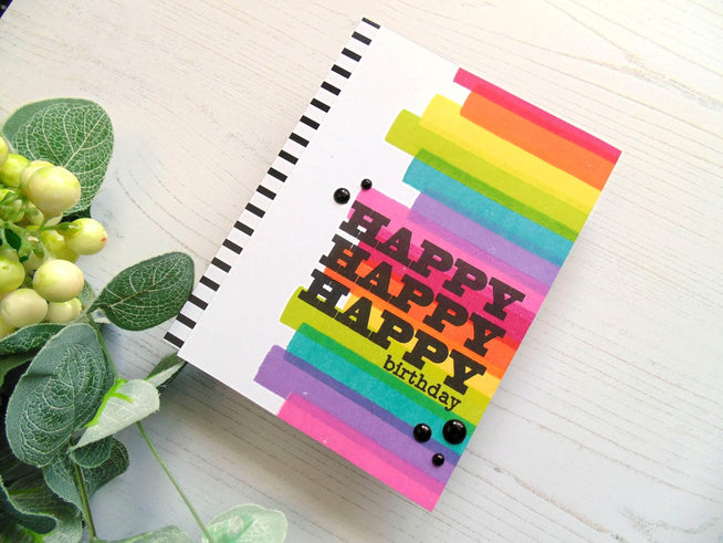 Photocentric Clear Stamps Gradient Sunset Stamp Set
