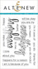 Photocentric Clear Stamps Halftone Everything Stamp Set