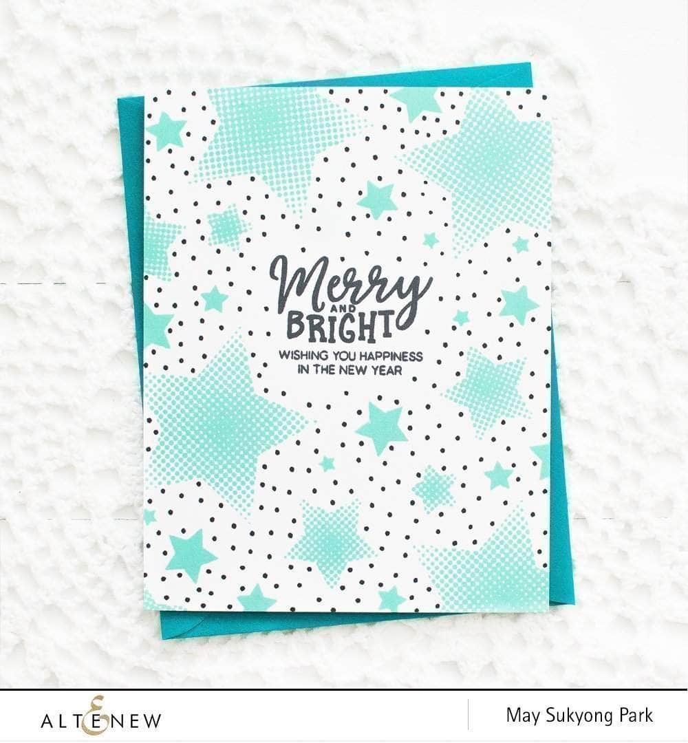 Photocentric Clear Stamps Halftone Stars Stamp Set