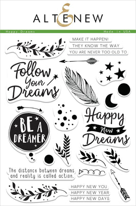 Photocentric Clear Stamps Happy Dreams Stamp Set
