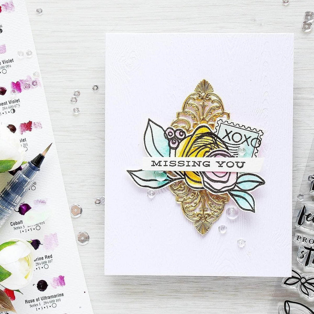 Photocentric Clear Stamps Happy Mail Stamp Set