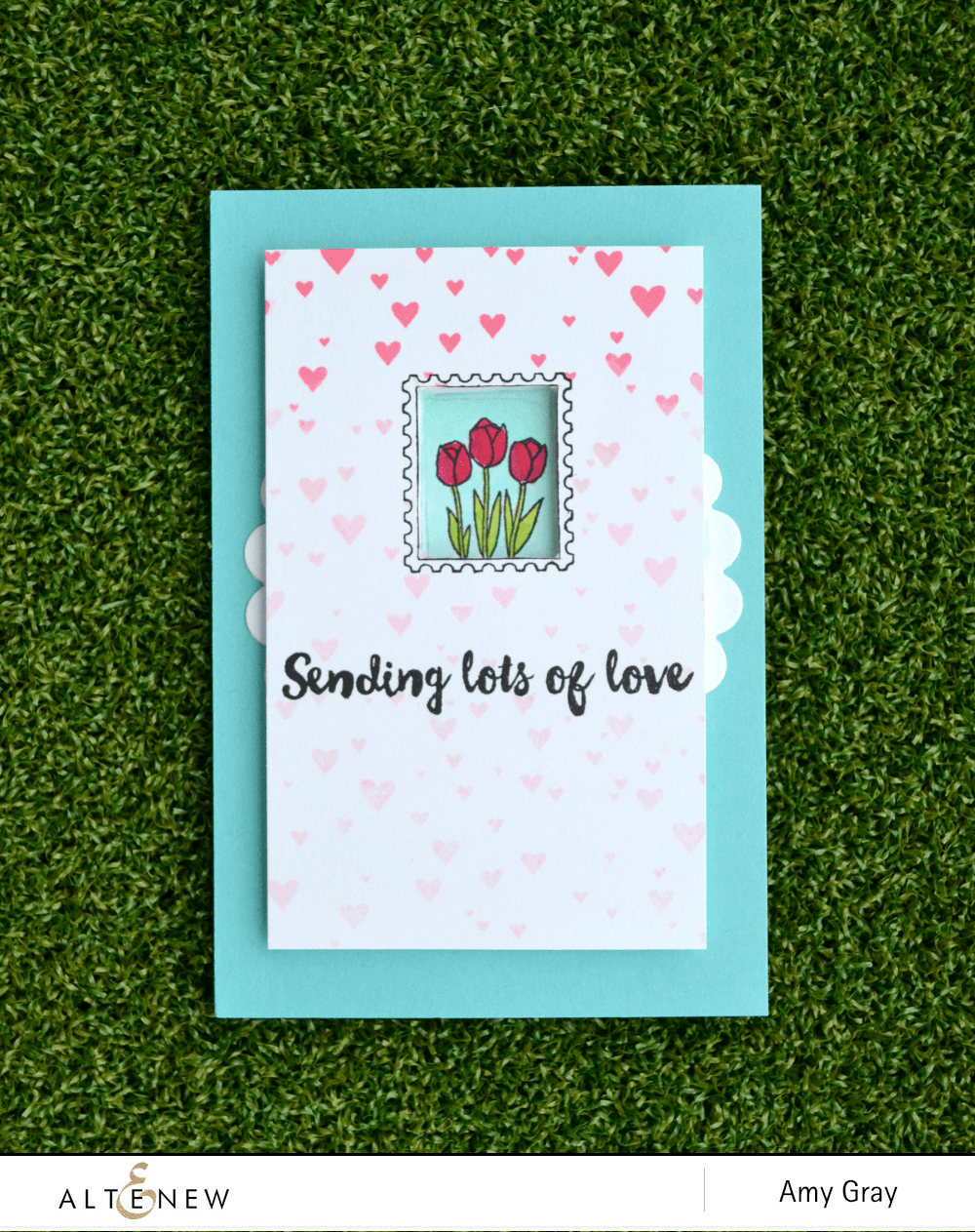 Photocentric Clear Stamps Happy Mail Stamp Set