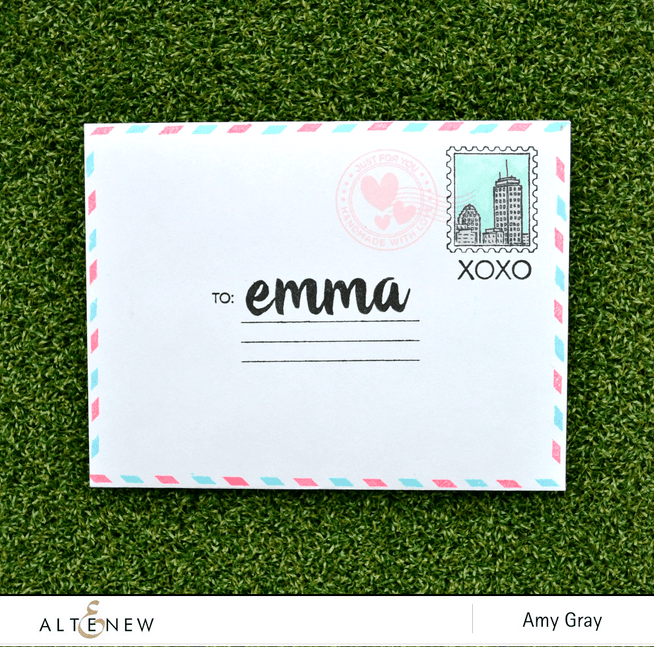 Photocentric Clear Stamps Happy Mail Stamp Set