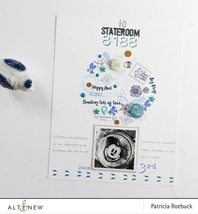 Photocentric Clear Stamps Happy Mail Stamp Set