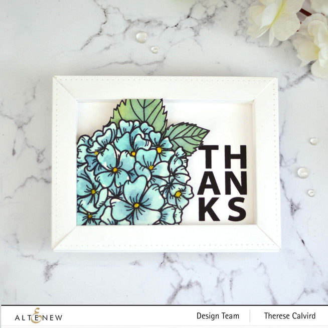 Photocentric Clear Stamps Hello Hydrangea Stamp Set