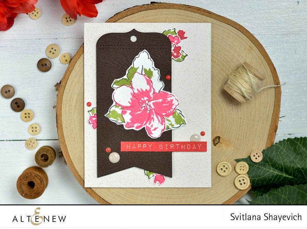 Photocentric Clear Stamps Hibiscus Bouquet Stamp Set