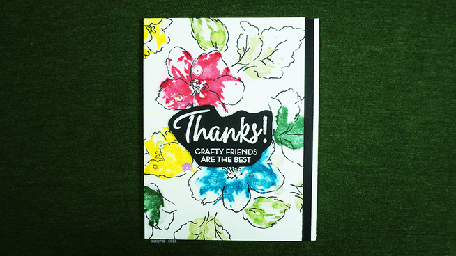 Photocentric Clear Stamps Hibiscus Bouquet Stamp Set