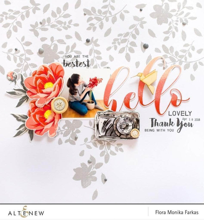 Altenew Clear Stamps Hope Stamp Set