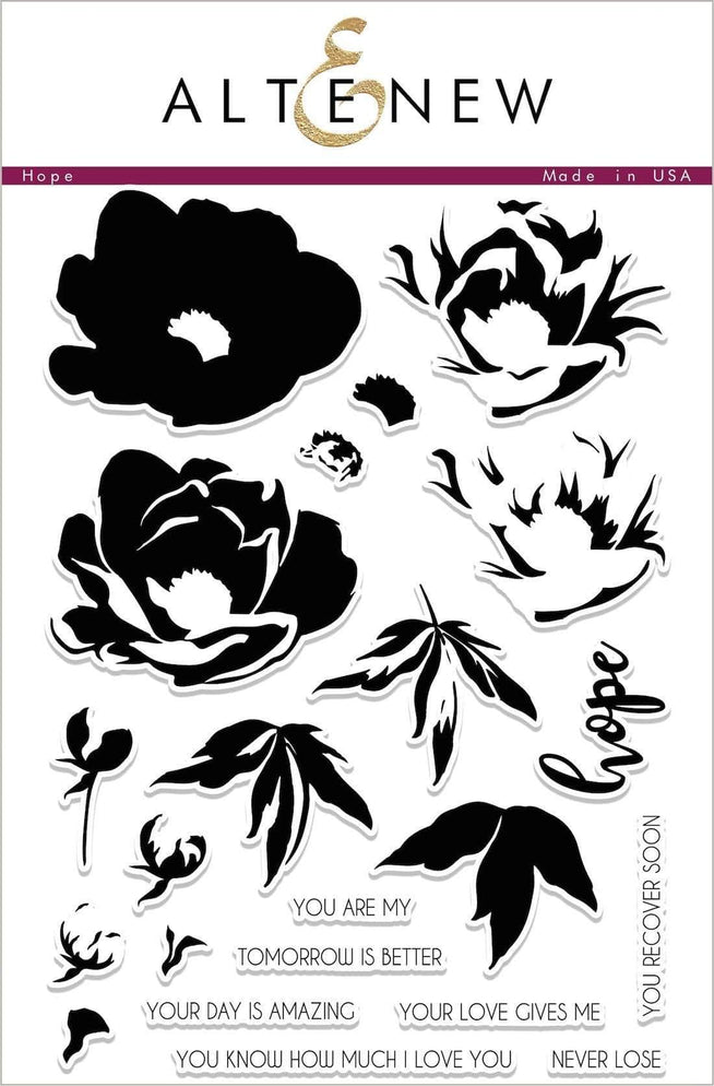 Altenew Clear Stamps Hope Stamp Set