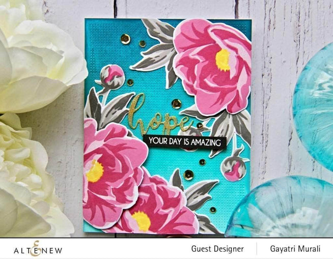 Altenew Clear Stamps Hope Stamp Set