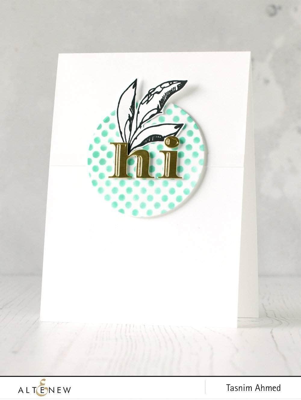 Photocentric Clear Stamps Inked Flora Stamp Set