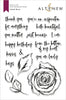 Photocentric Clear Stamps Inked Rose Stamp Set
