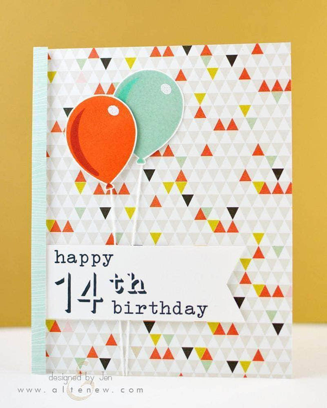 Photocentric Clear Stamps Invisible Numbers Stamp Set
