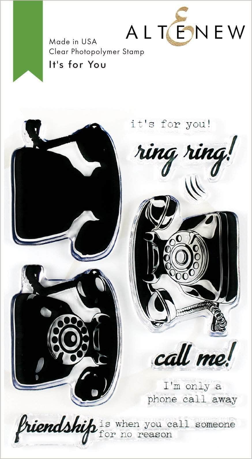 Photocentric Clear Stamps Z - It's for You Stamp Set