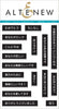 Photocentric Clear Stamps Label Love Japanese Stamp Set