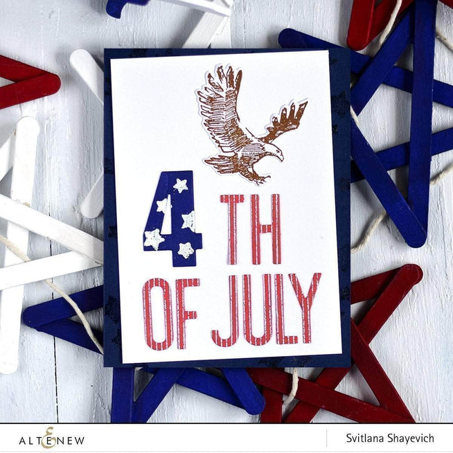 Photocentric Clear Stamps Z - Land of the Free Stamp Set