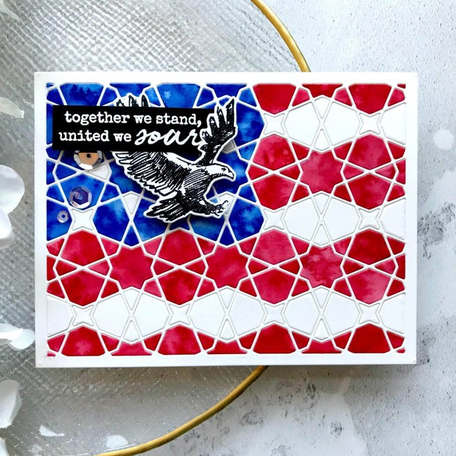 Photocentric Clear Stamps Z - Land of the Free Stamp Set