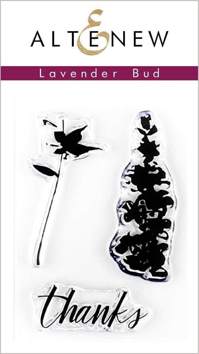 Photocentric Clear Stamps Lavender Bud Stamp Set