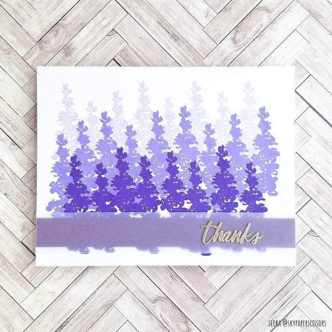 Photocentric Clear Stamps Lavender Bud Stamp Set