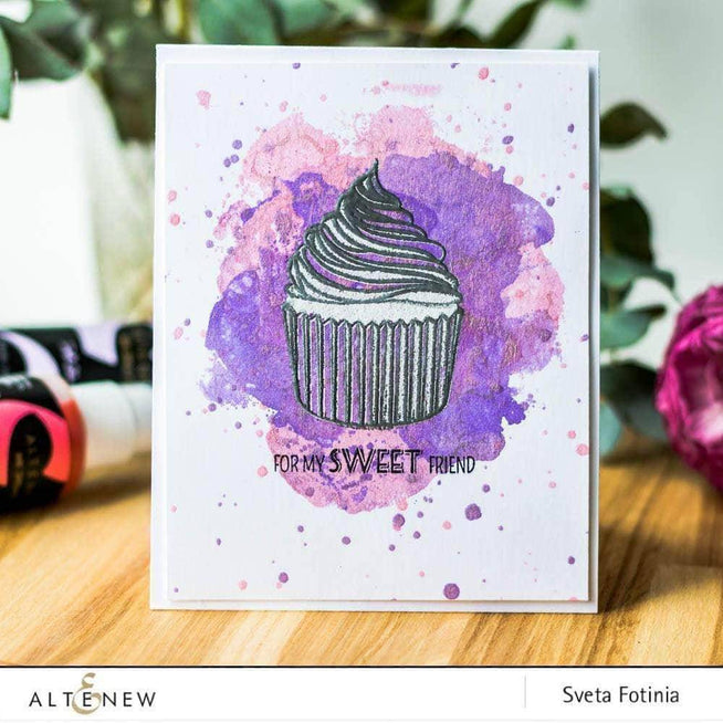 Photocentric Clear Stamps Layered Cupcake Stamp Set