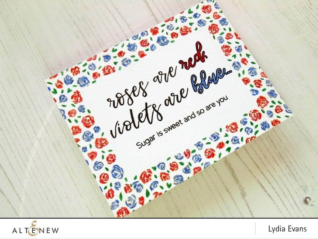 Photocentric Clear Stamps Love Letters Stamp Set