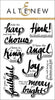 Photocentric Clear Stamps Z - Lyrical Script Stamp Set