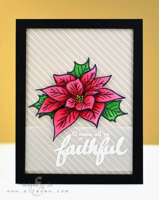 Photocentric Clear Stamps Z - Lyrical Script Stamp Set