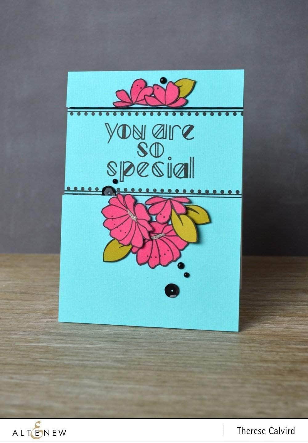 Altenew Clear Stamps Mini Blossoms Stamp Set