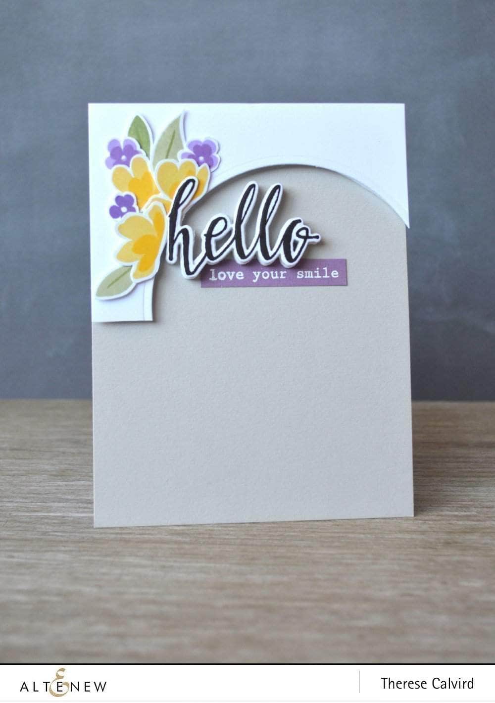 Altenew Clear Stamps Mini Blossoms Stamp Set