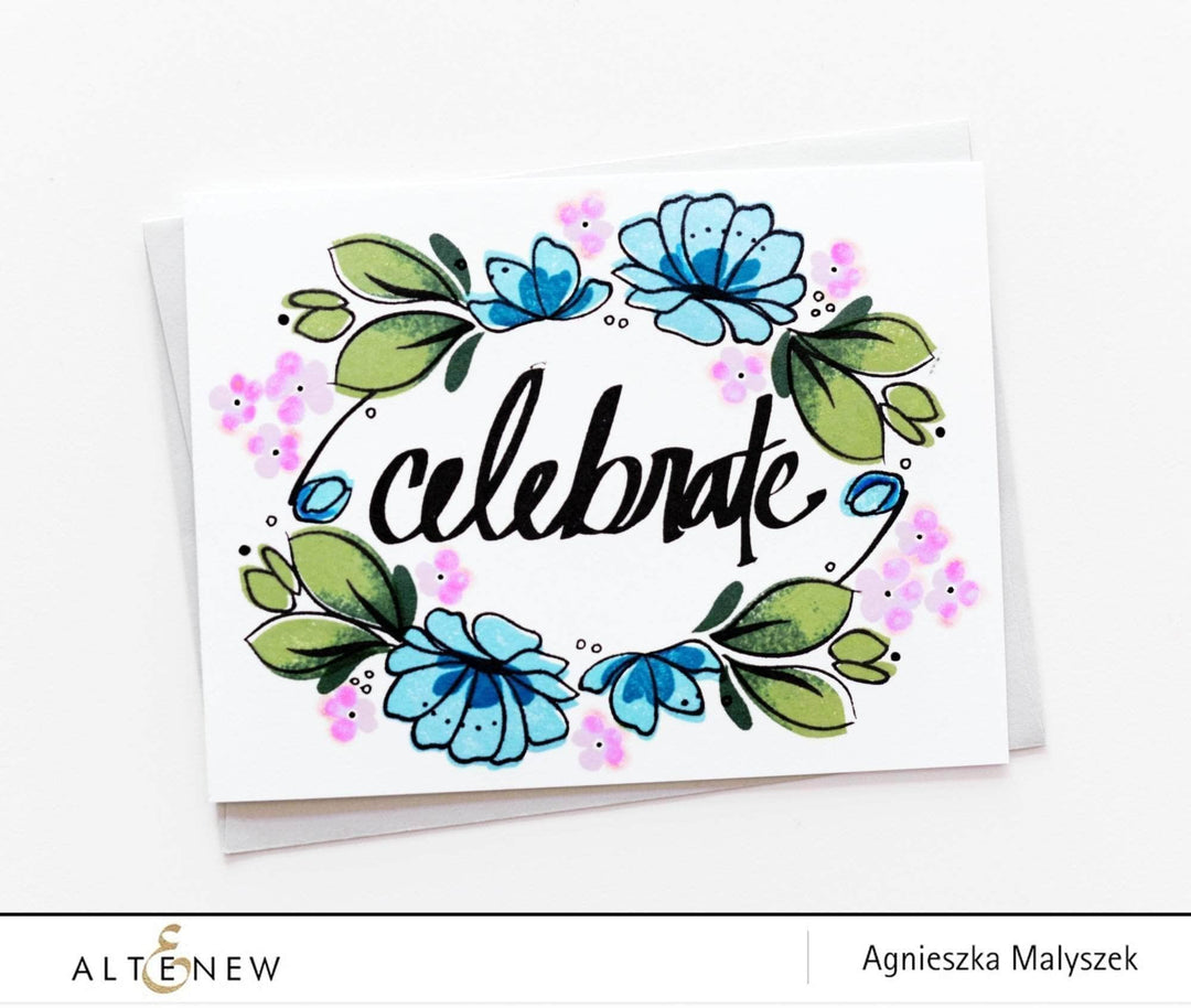 Altenew Clear Stamps Mini Blossoms Stamp Set