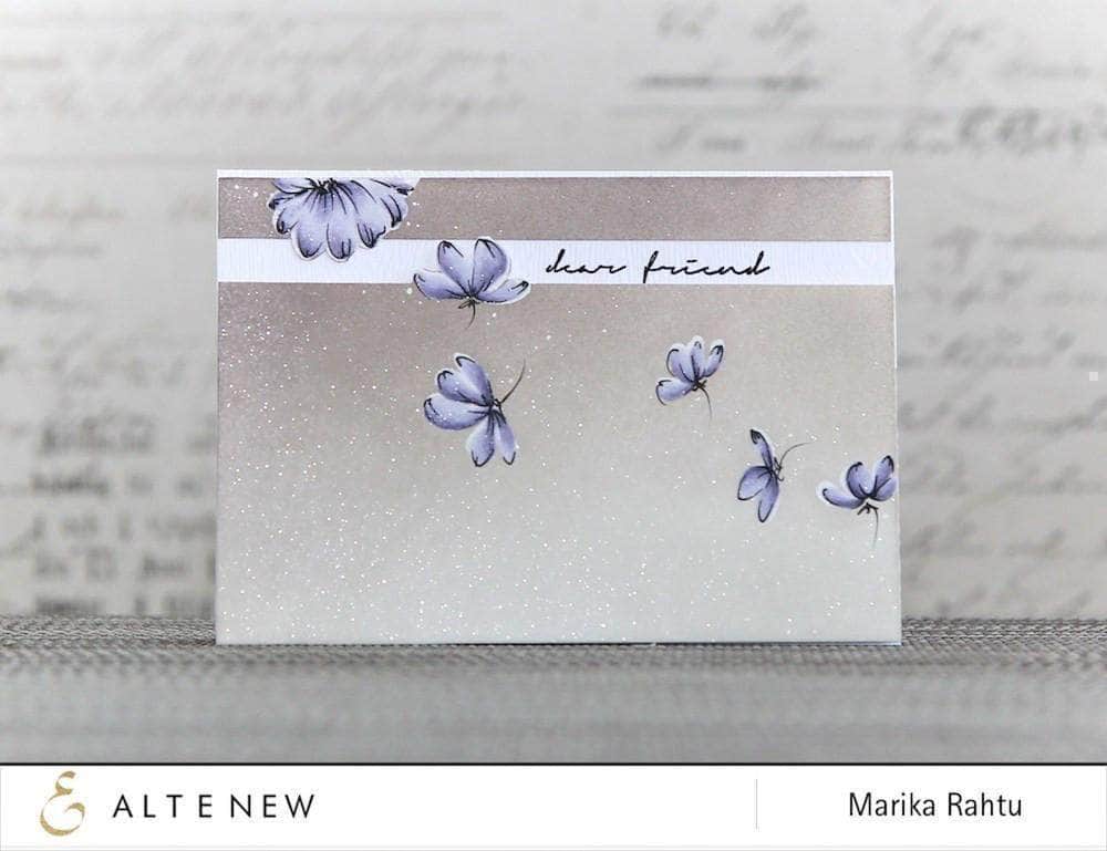 Altenew Clear Stamps Mini Blossoms Stamp Set