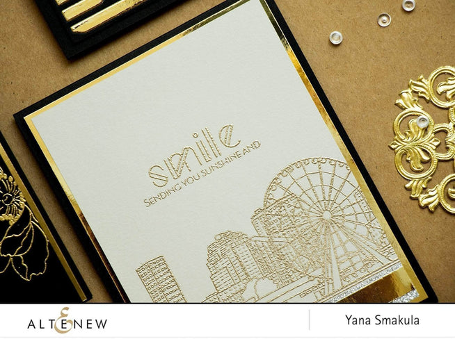 Photocentric Clear Stamps Modern Deco Alpha Stamp Set