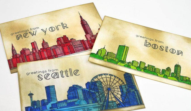 Photocentric Clear Stamps Modern Deco Alpha Stamp Set
