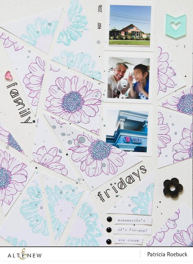 Photocentric Clear Stamps Modern Deco Alpha Stamp Set