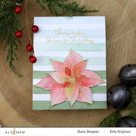 Photocentric Clear Stamps Modern Poinsettia Stamp Set
