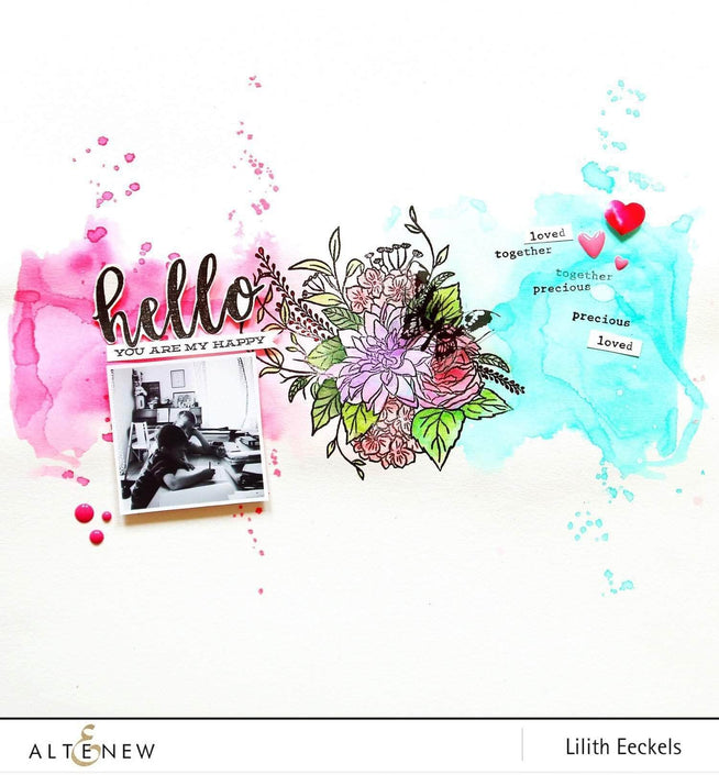Photocentric Clear Stamps My Family Stamp Set
