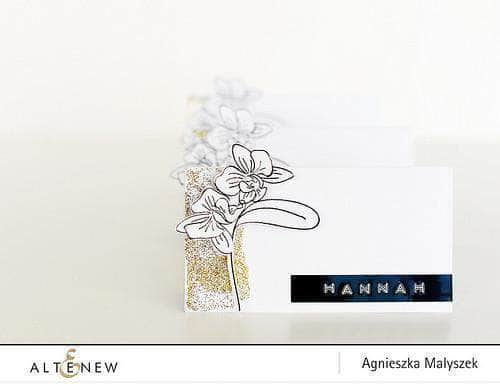 Altenew Clear Stamps Z - Oriental Orchid Korean Stamp Set