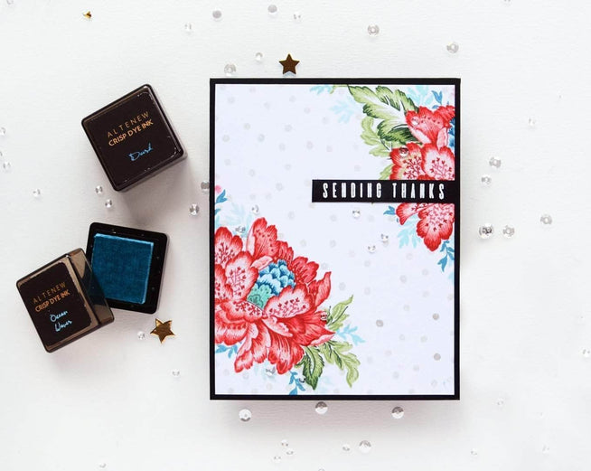 Photocentric Clear Stamps Ornamental Flower Stamp Set