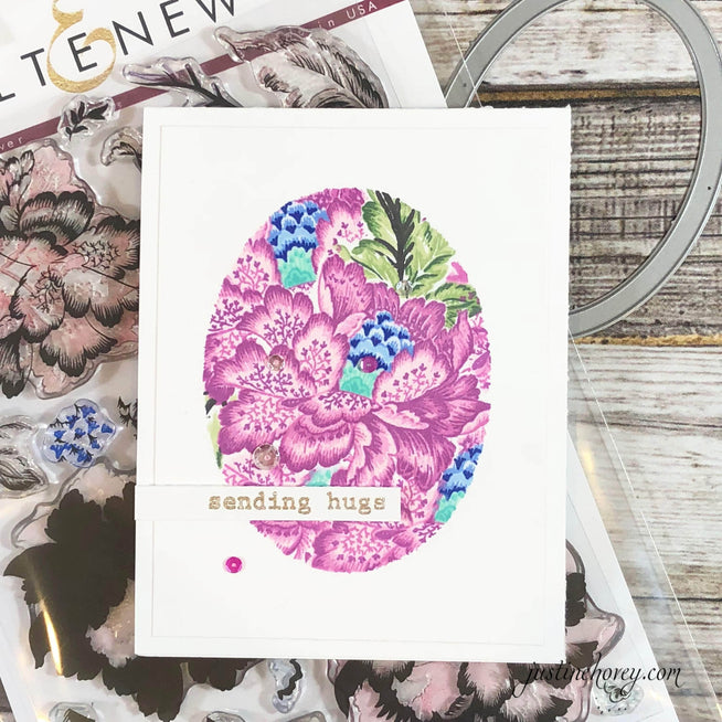 Photocentric Clear Stamps Ornamental Flower Stamp Set