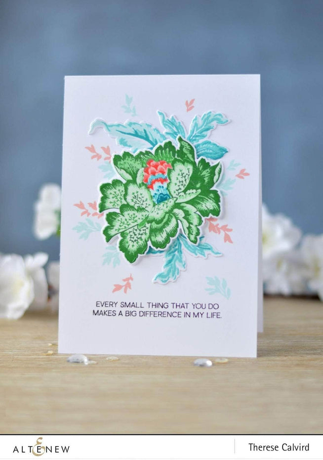 Z - Ornamental Flower Stamp Set