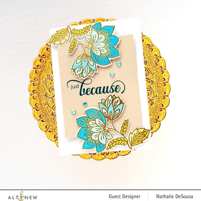 Photocentric Clear Stamps Ornate Foliage Stamp Set